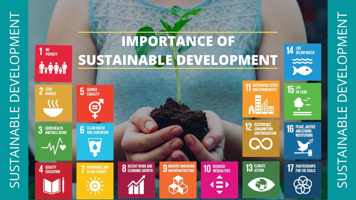 What is 1 importance of sustainable development?