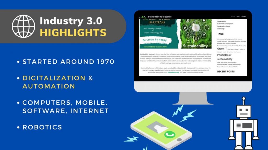 Industry 3.0 highlights