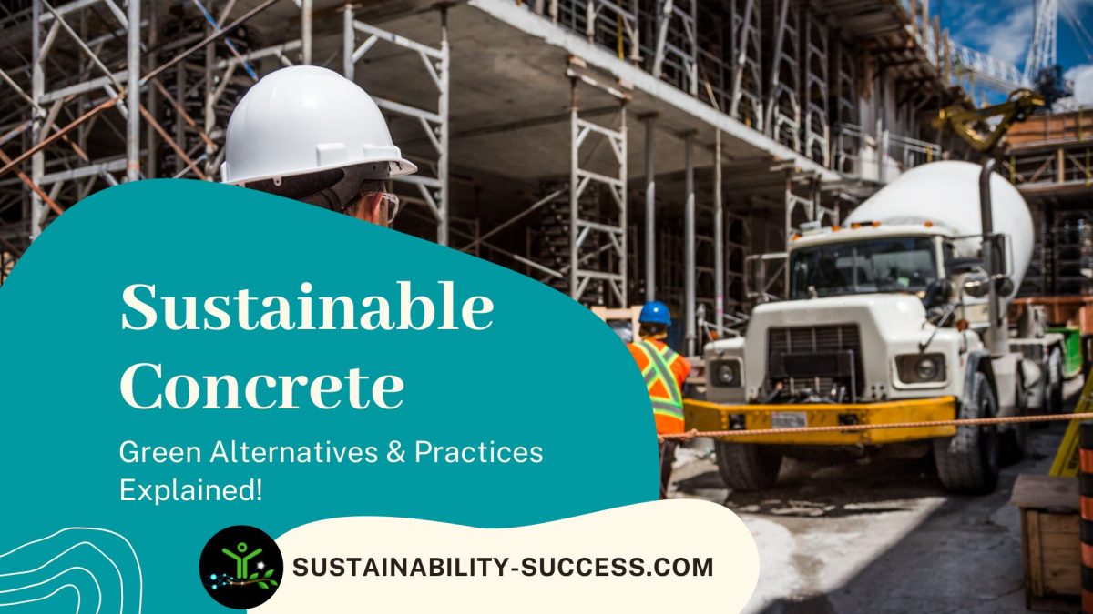 Sustainable Concrete - Green Alternatives