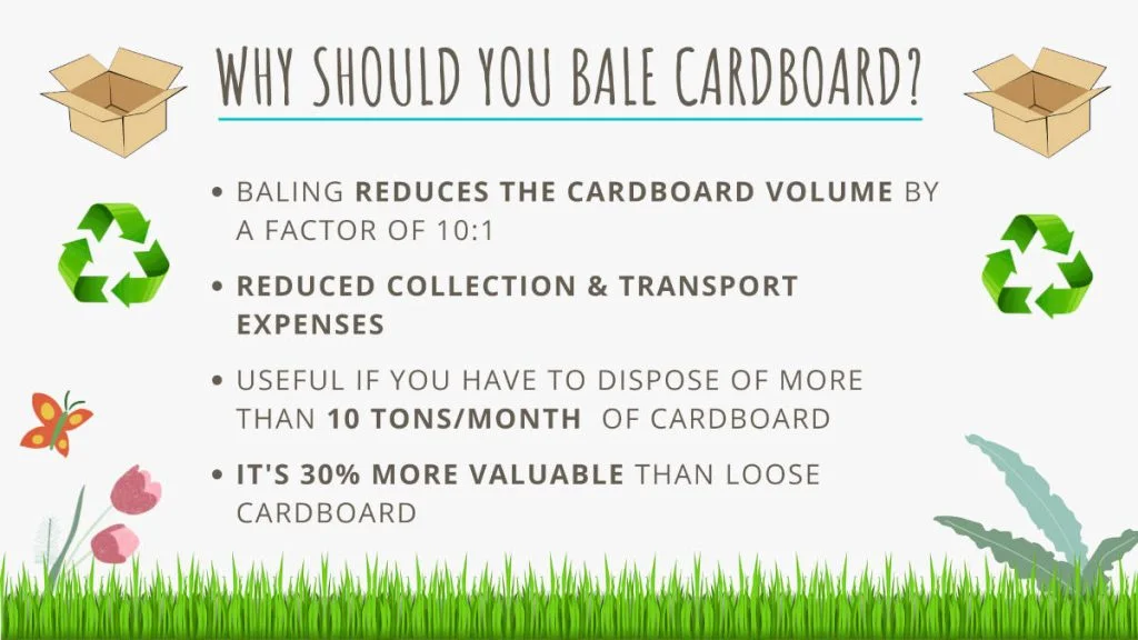 Why to Bale Cardboard?