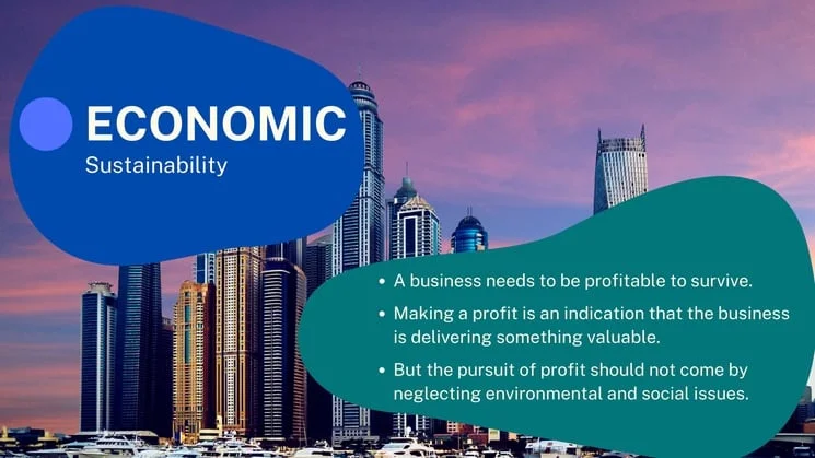 The 4 Pillars Of Sustainability EXPLAINED 6 Economic sustainability pillar