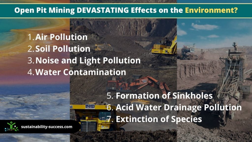 open pit mining devastating effects on the environment