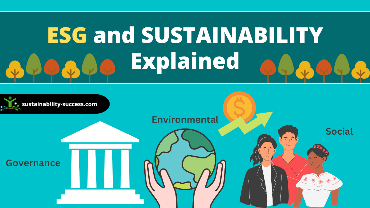 ESG and sustainability explained