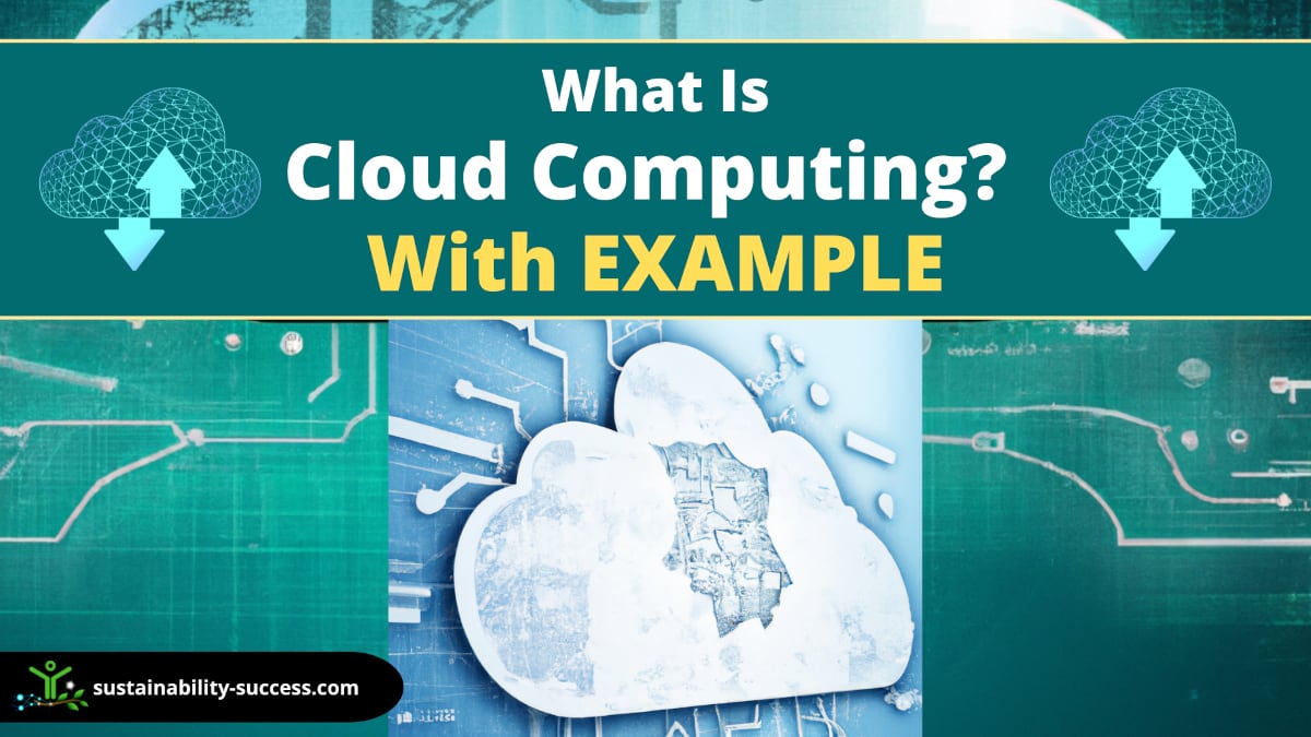 What is cloud computing with example