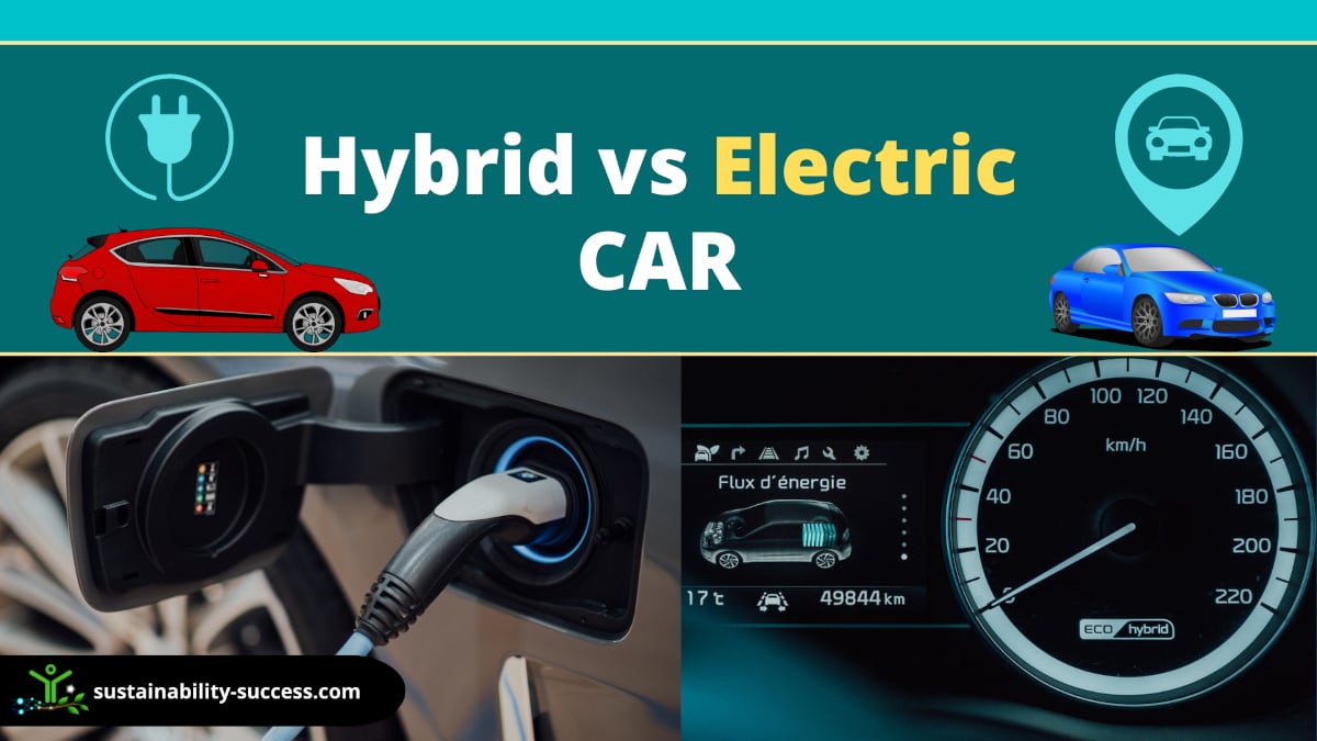 hybrid vs electric car