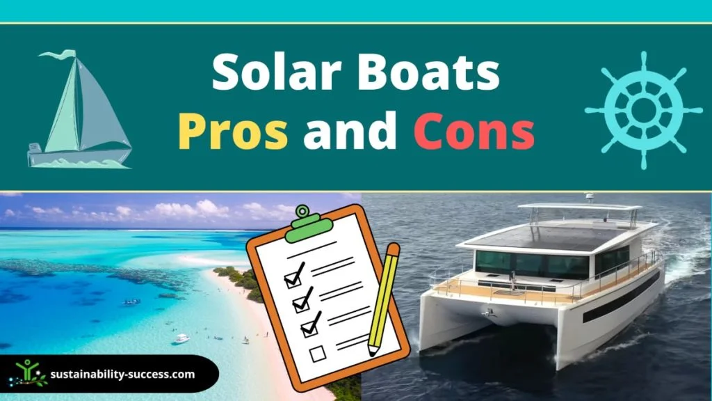 Solar Boats pros and cons