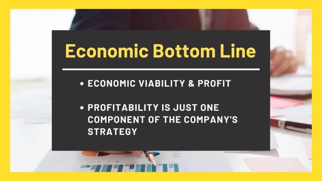 economic bottom line