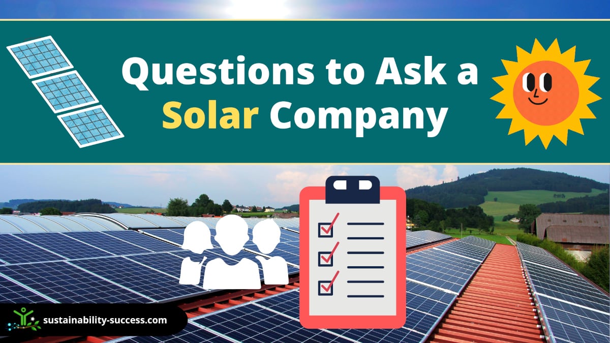 questions to ask a solar company