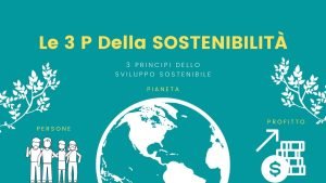 3 P Della Sostenibilità (3 Principi Della Sostenibilità & Sviluppo Sostenibile) 1 3 principi della sostenibilità