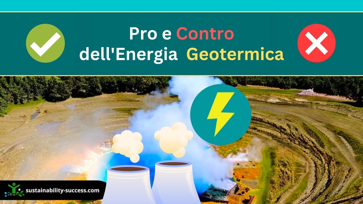 pro e contro dell'energia geotermica