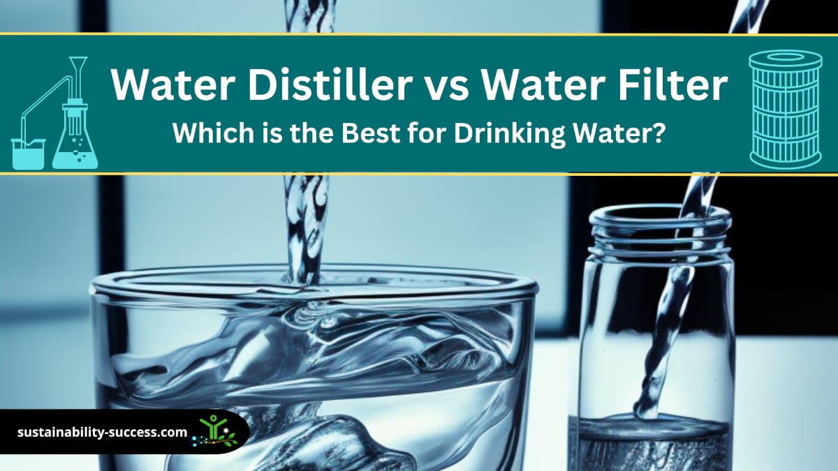 Water Distiller vs Water Filter