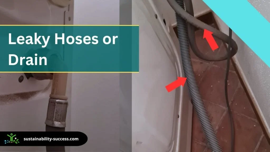 Washing Machine Leaking From the Bottom (QUICK Fix) - Sustainability Success