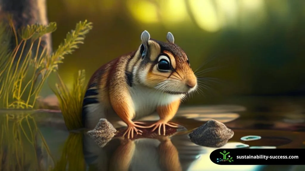 leave some water for chipmunks to save your tomatoes