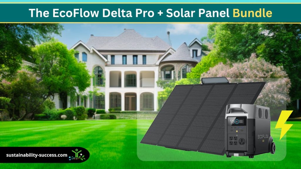 The EcoFlow Delta Pro and Solar Panel Bundle