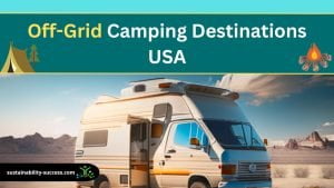10 HIDDEN Off-Grid Camping Gems in the US 1 off-grid camping destinations