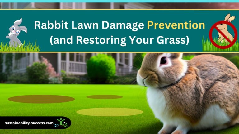 rabbit lawn damage prevention