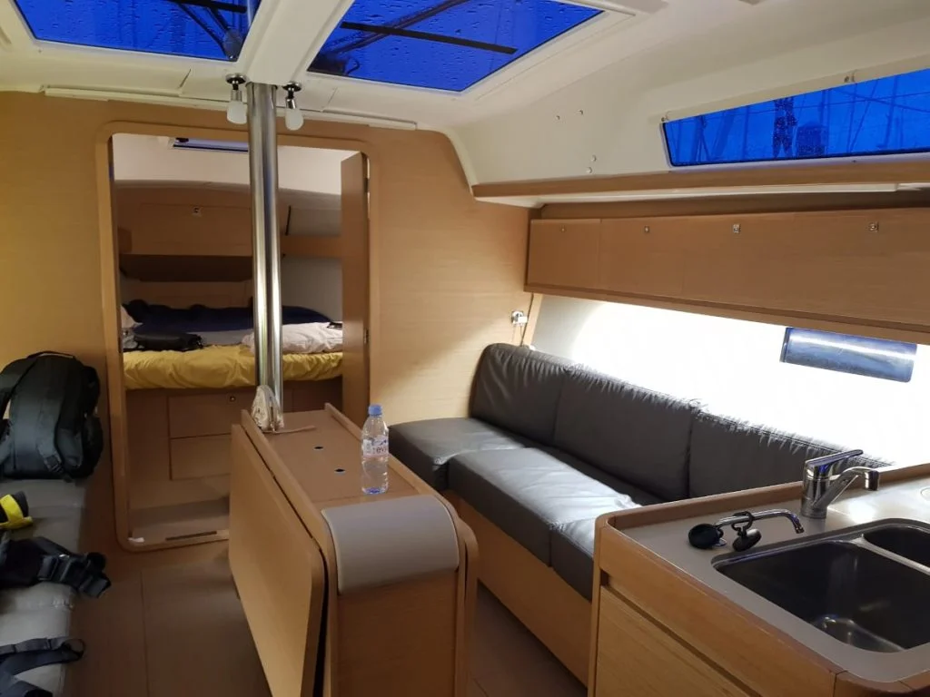 sailboat - yacht interior