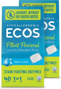 non toxic and plastic-free laundry detergent - Ecos