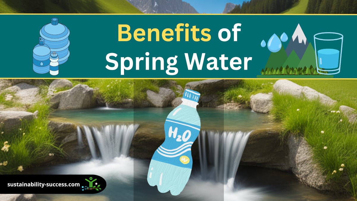 Benefits of spring water
