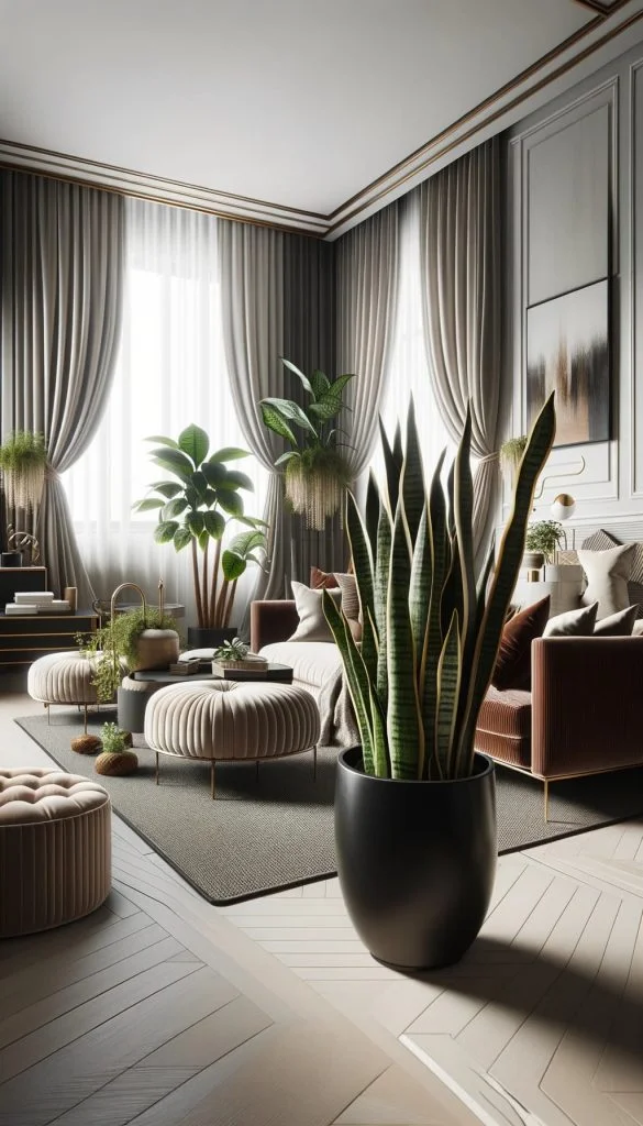 11 Best Air Purifying Plants Safe for Cats and Dogs 25 air purifying plant not safe for cats and dogs Snake Plant