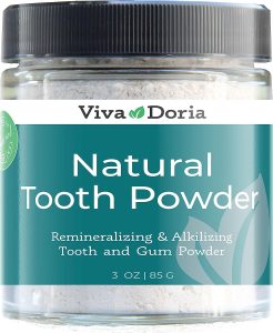 viva doria natural tooth powder