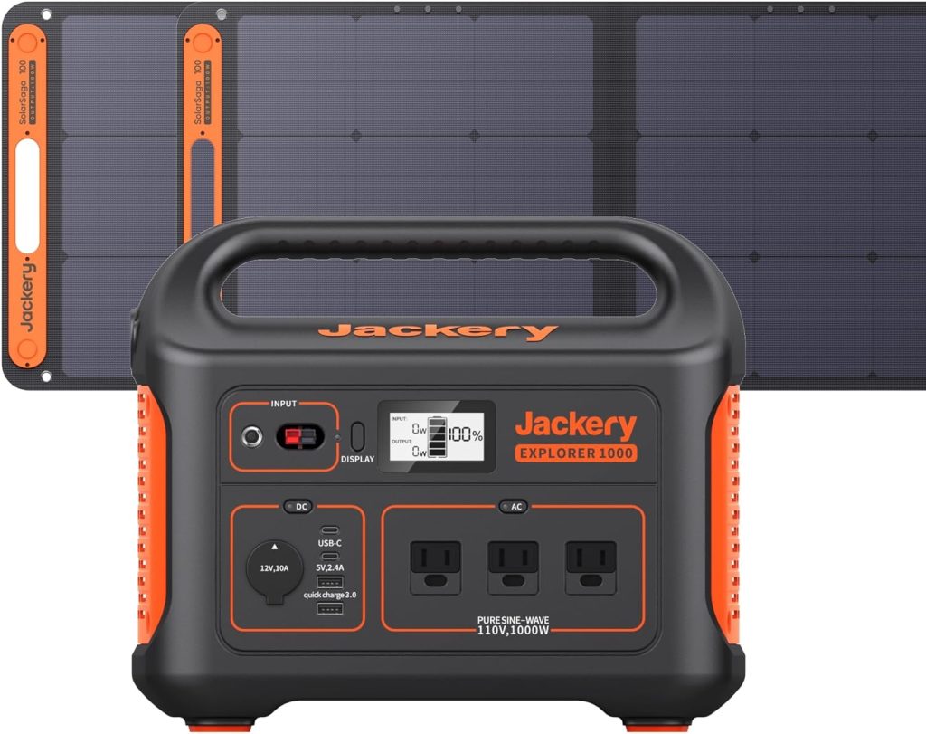 solar generator system kit - Jackery 1000