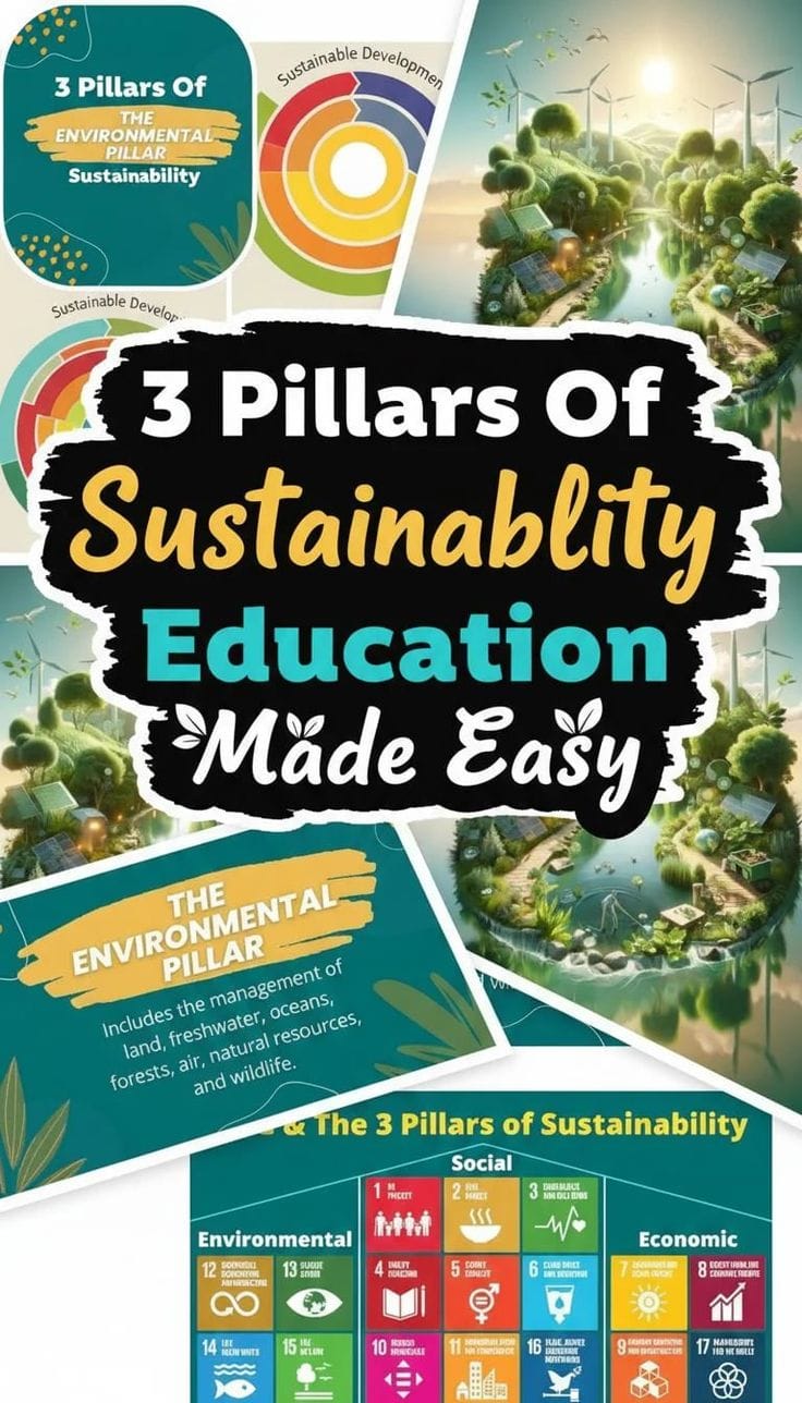 3 Pillars Of Sustainability Explained (Guide & Examples)