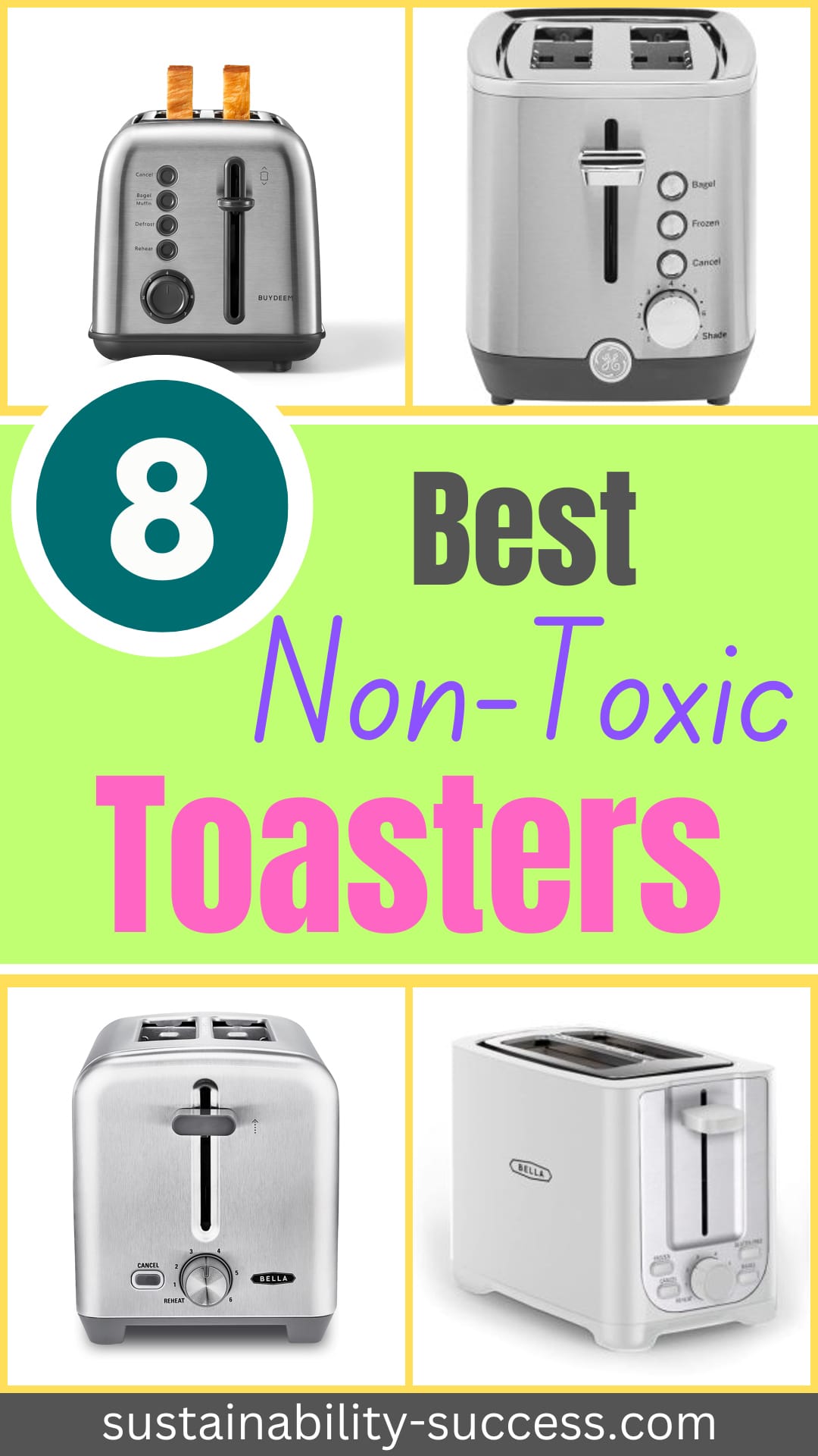 8 Best NonToxic Toasters 2024 (Safe & Healthy)