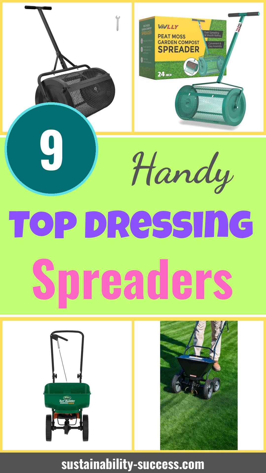 9 Top Dressing Spreaders for Lawn Care in 2024