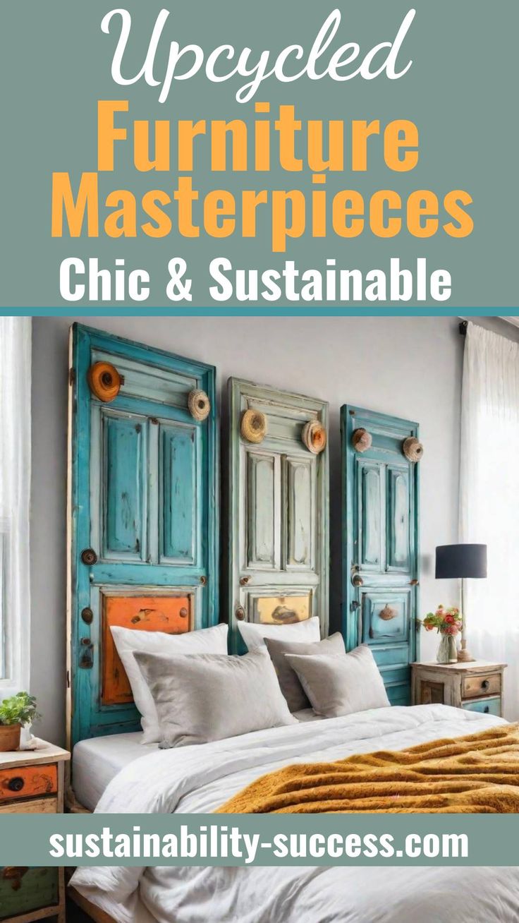 34 Upcycled Furniture Masterpieces: Chic & Sustainable Makeovers