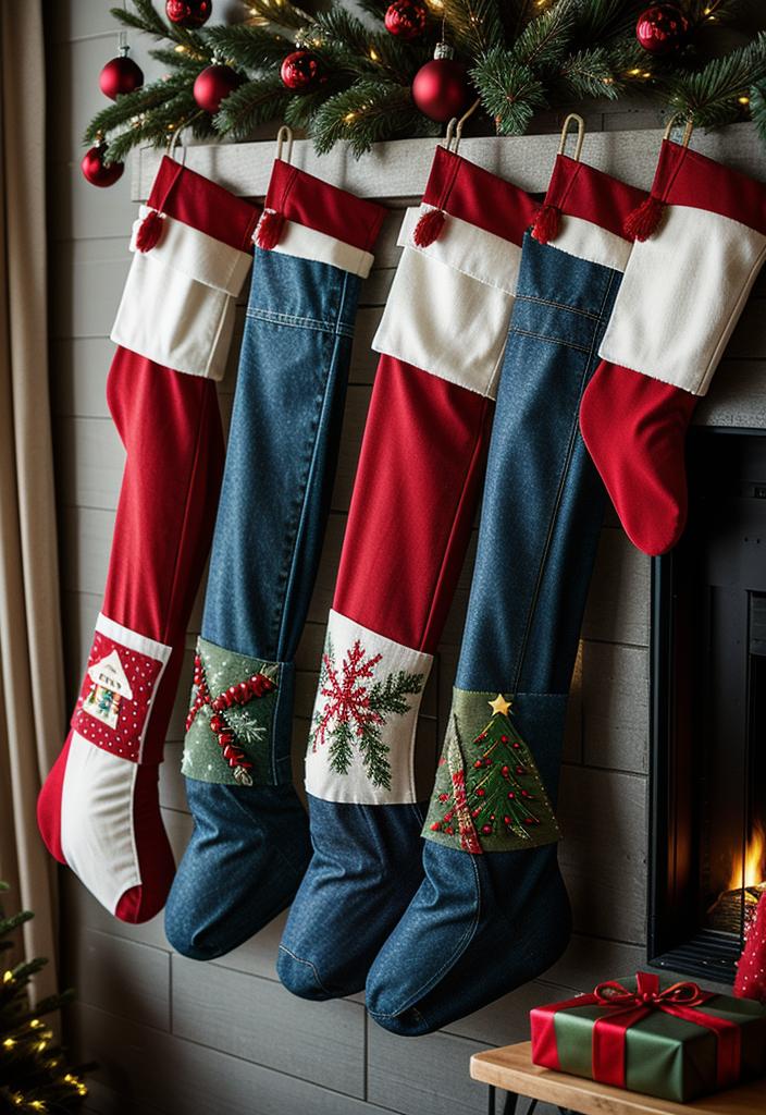 27. Denim Christmas Stocking Ideas-0