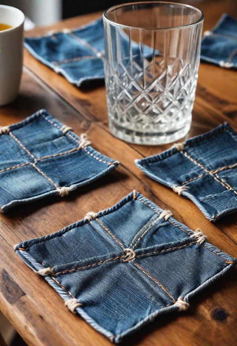 12. Denim Coaster DIY Ideas-0