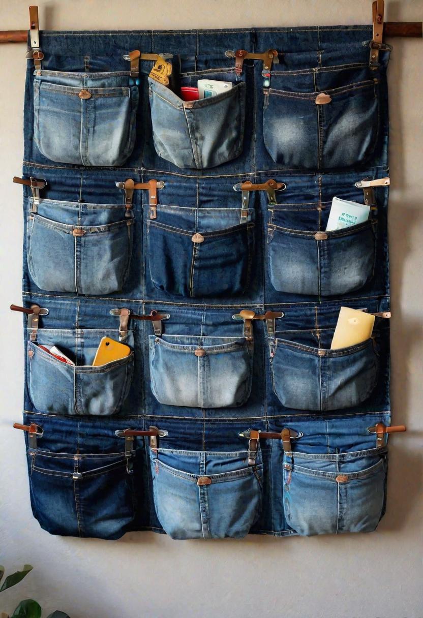 2. Denim Pocket Organizers for Small Spaces-0