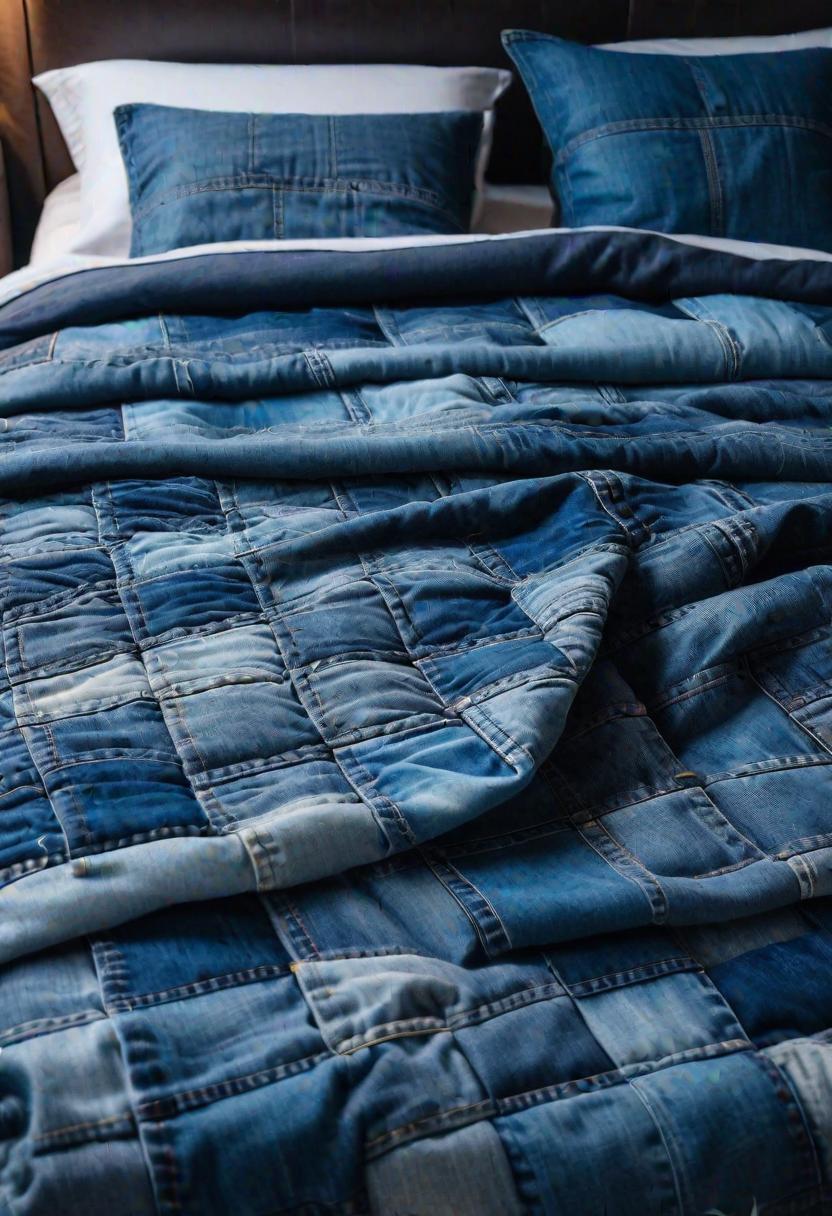1. Denim Quilt Upcycling Project-0