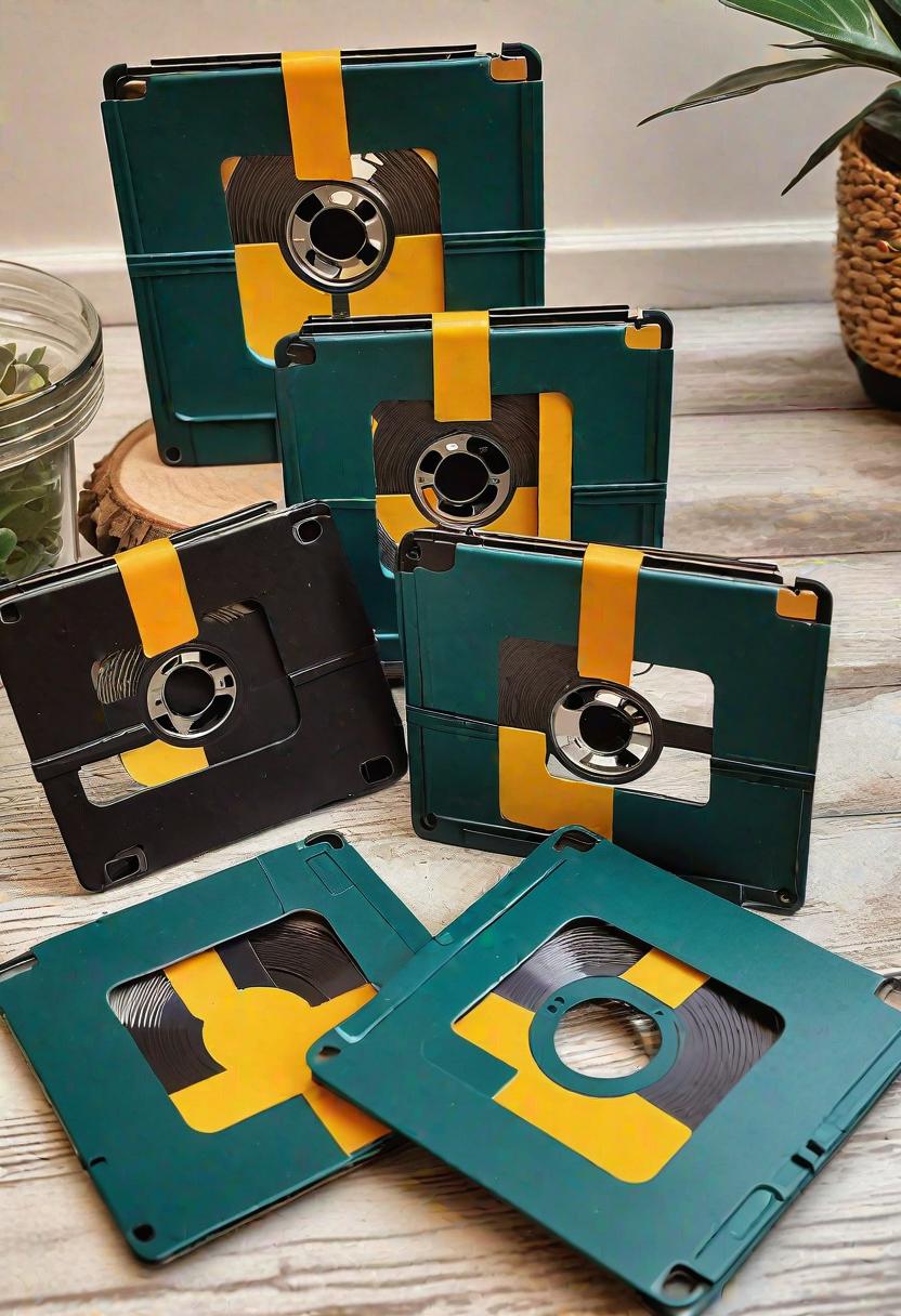 52. Floppy Disk Upcycling DIY Ideas-0