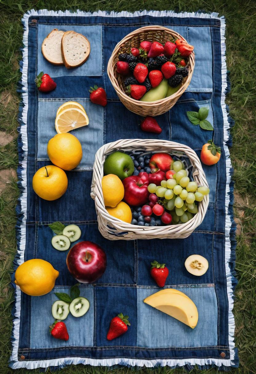 47. Jeans to Picnic Blanket DIY-0