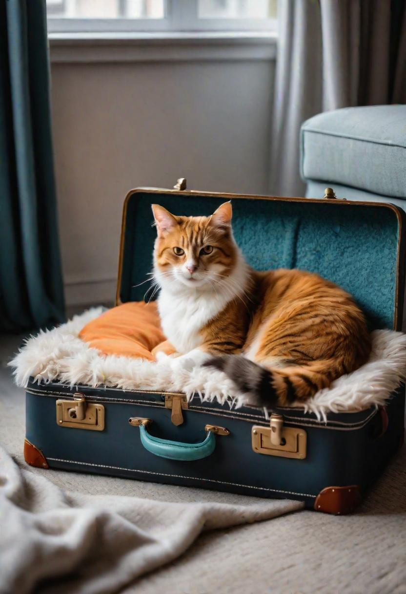8. Pet Bed from Vintage Suitcase-0