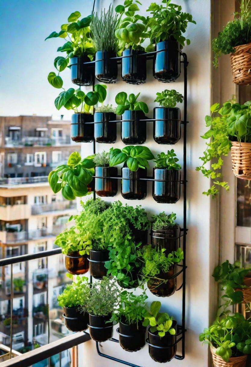 15. Vertical Herb Garden DIY-0