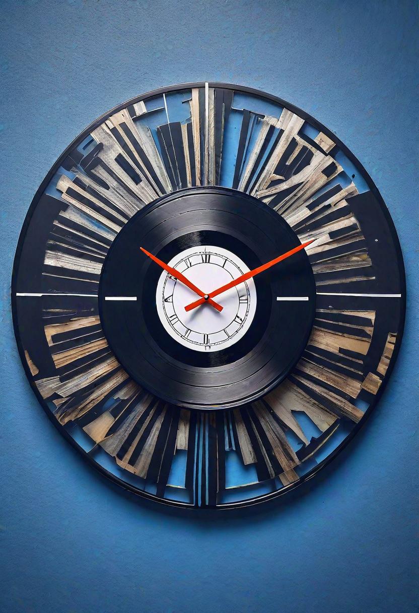 23. Vinyl Clock Upcycling Ideas-0