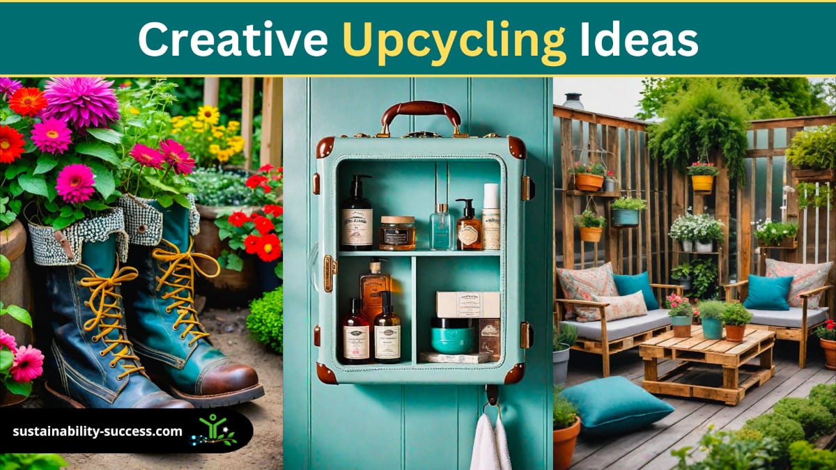 creative upcycling ideas for home