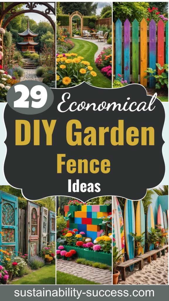 29 Budget Friendly Diy Garden Fence Ideas