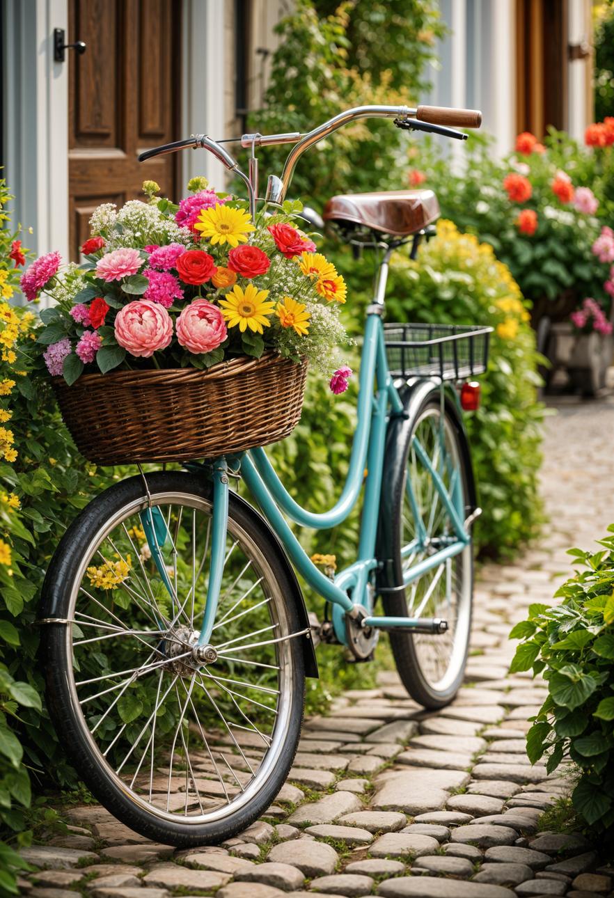 4. Bicycle Basket Blooms-0