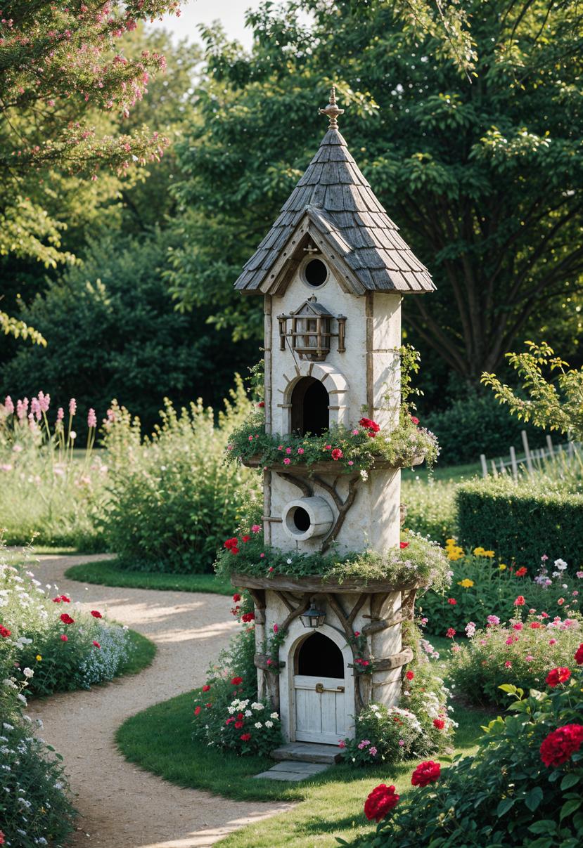 29. Enchanted Birdhouse Tower Gardens-0