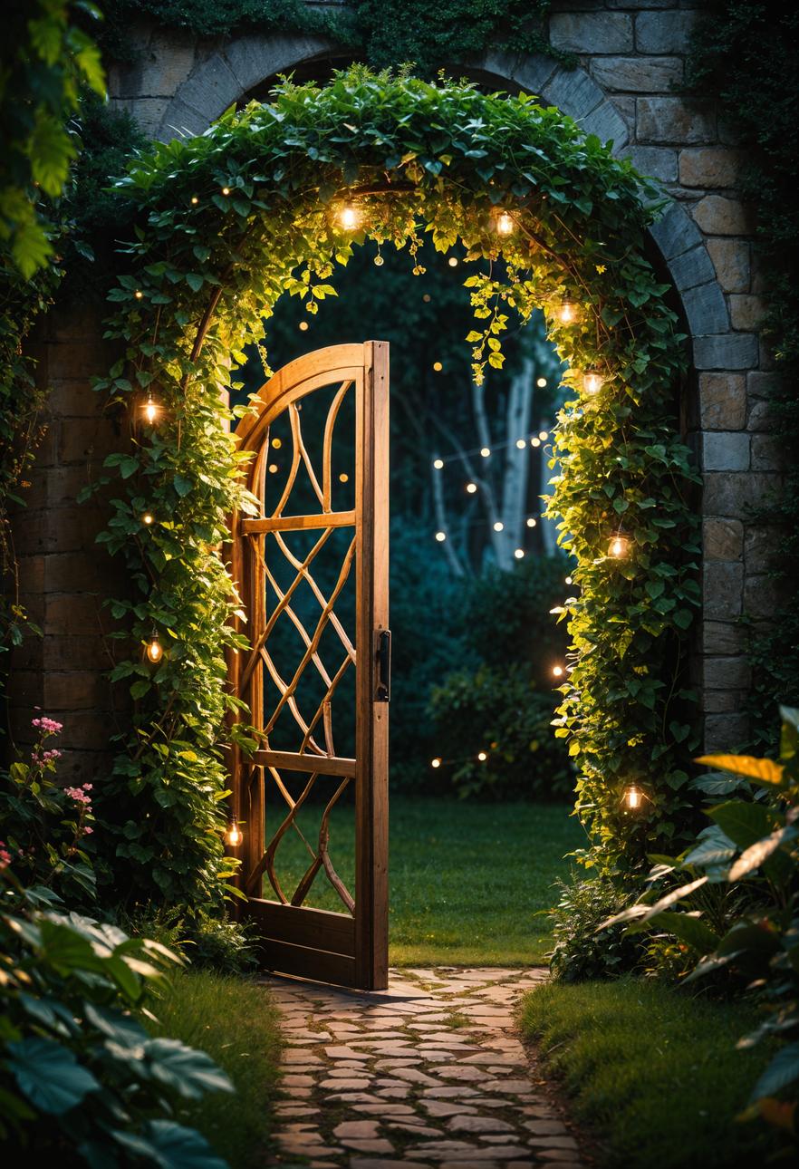 25. Enchanting Climbing Plants Portal-0