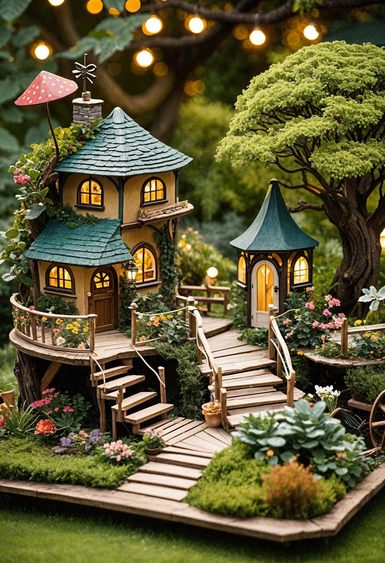 1. Enchanting Fairy Garden Designs-1