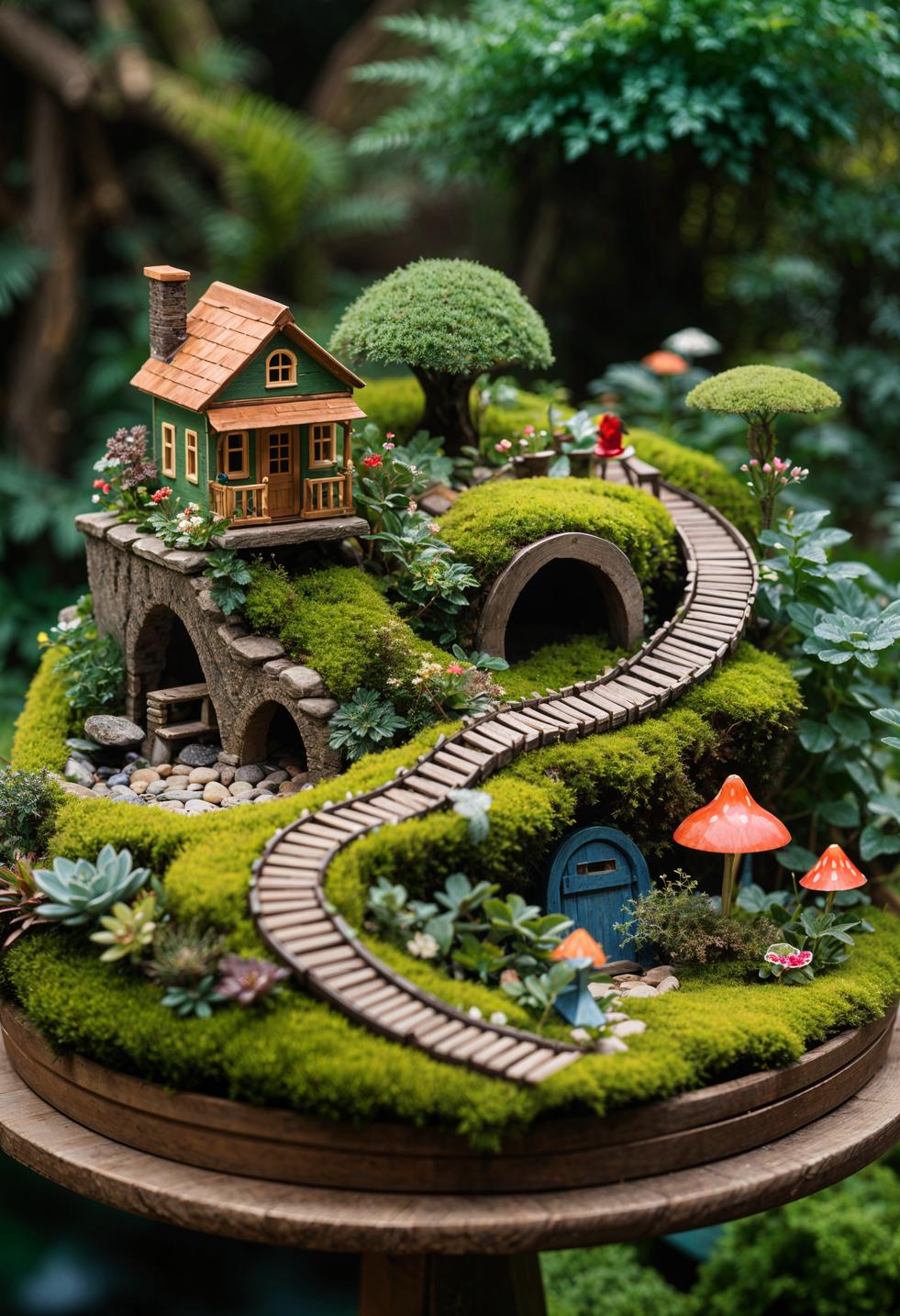 5. Enchanting Miniature Fairy Gardens-0