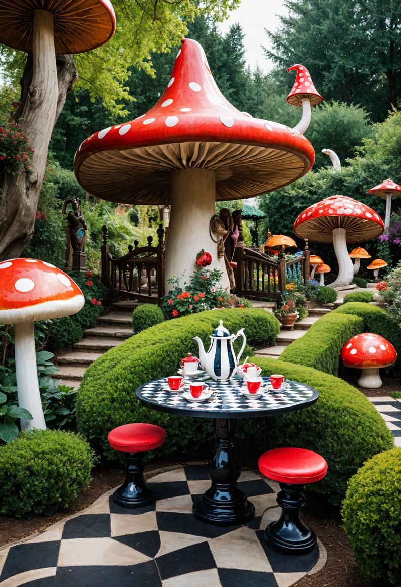14. Enchanting Wonderland Garden Corner-1