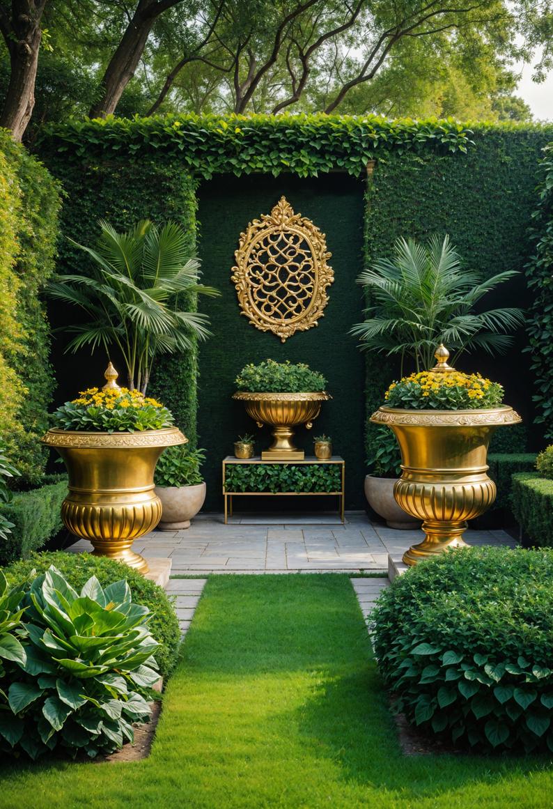 21. Golden Elegance in Small Gardens-0