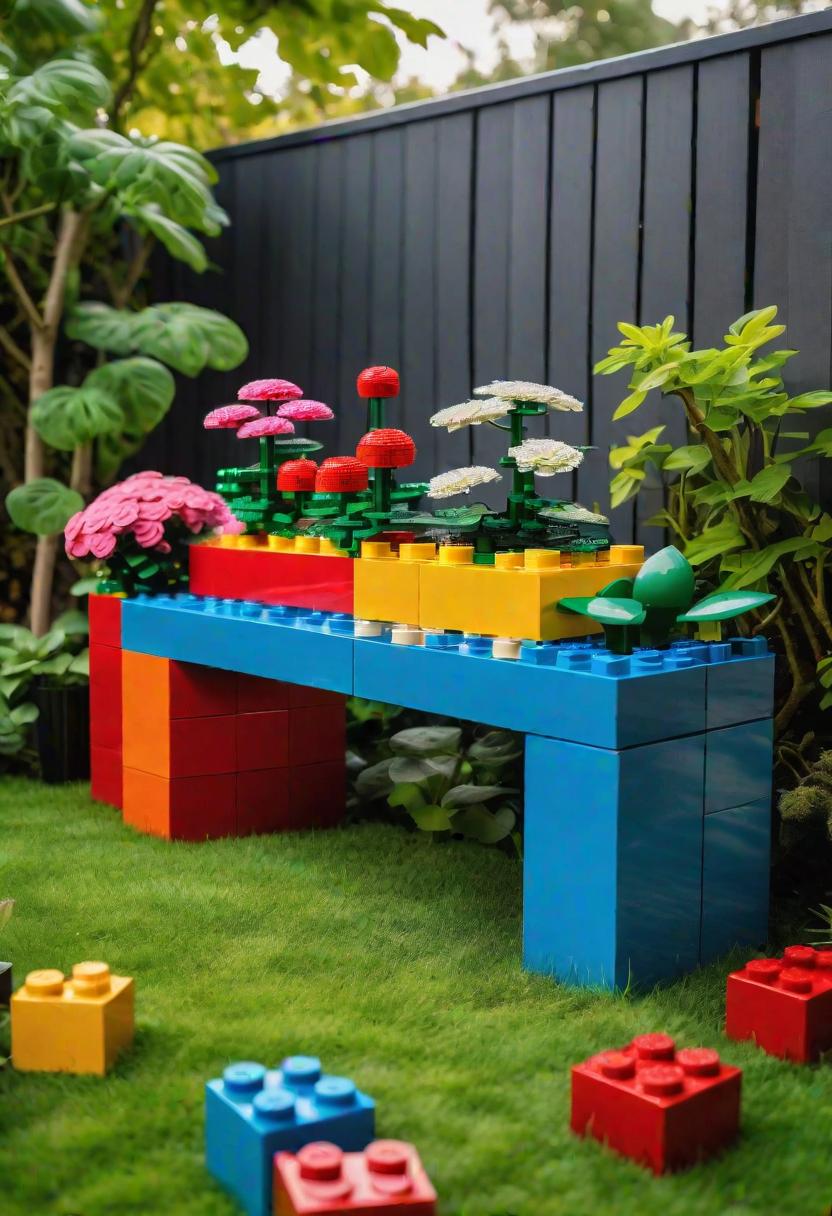 29. Playful Lego Garden Fence-1