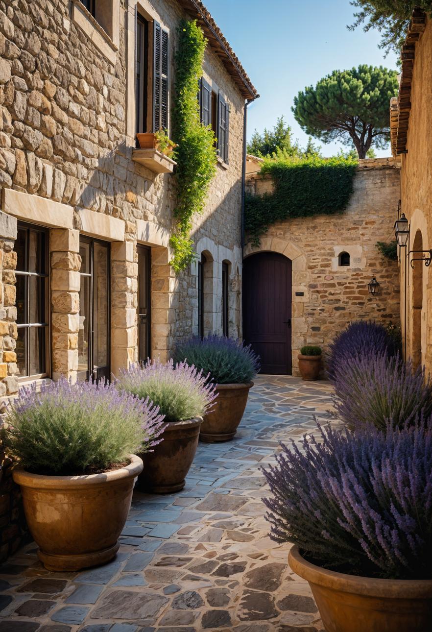 36. Provence-Inspired Herb Garden-1